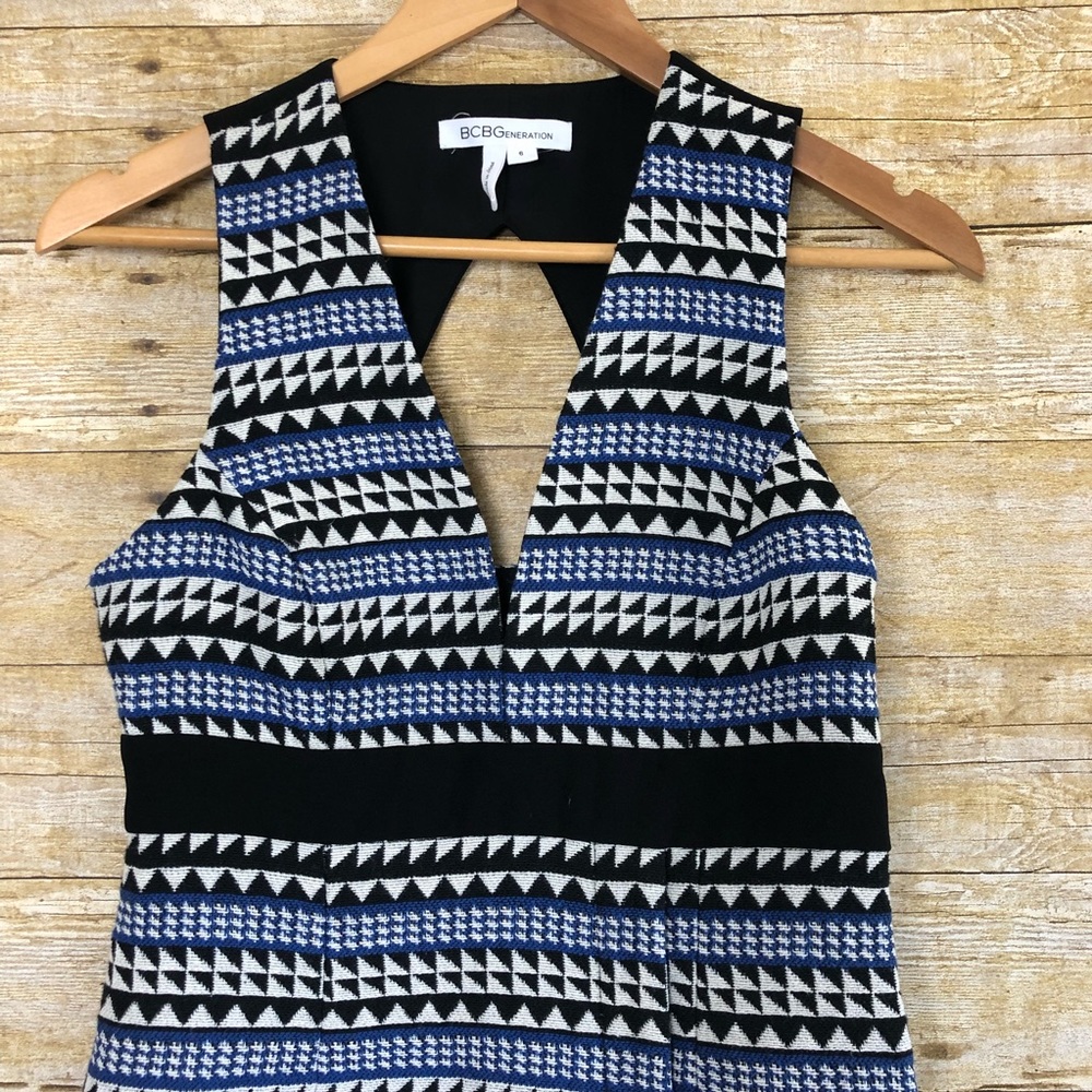 Bcbgeneration Deep V-Neck Asymmetrical Mini Dress - image 4